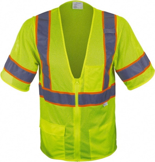 Reflective Apparel Factory 588ETLM4X High Visibility Vest: 4X-Large