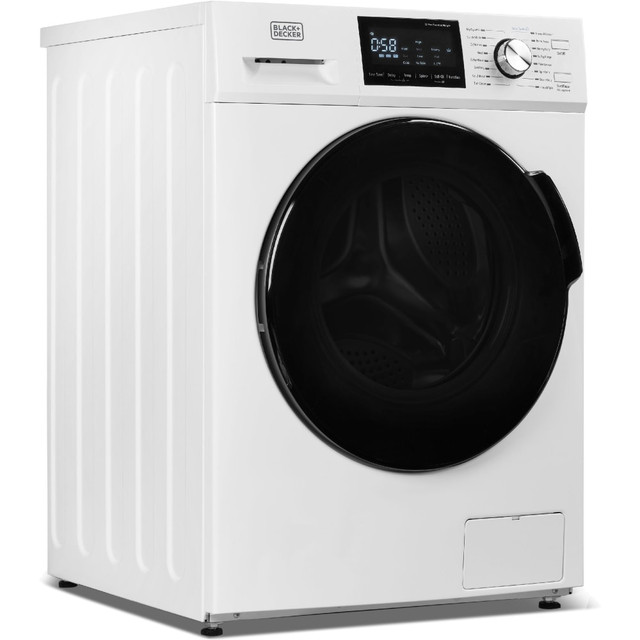 W APPLIANCE COMPANY LLC BFLW27MW Black+Decker Front Load Washer, 2.7 Cu. Ft., White W APPLIANCE COMPANY LLC BFLW27MW Black+Decker Front Load Washer, 2.7 Cu. Ft., White