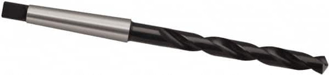 Guhring 9002450250000 Taper Shank Drill Bit: 0.9844" Dia, 3MT, 118 °, High Speed Steel