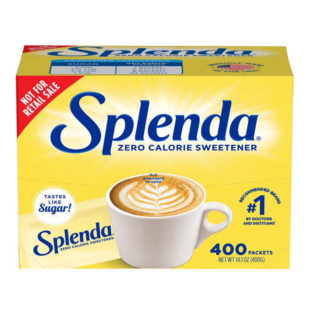 JOHNSON & JOHNSON CONSUMER INC 200414 Splenda Artificial Sweetener Packets, Box Of 400 Packets JOHNSON & JOHNSON CONSUMER INC 200414 Splenda Artificial Sweetener Packets, Box Of 400 Packets