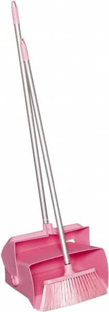 Remco 62501 Upright Dustpan: Plastic Body, 37" Aluminum Handle