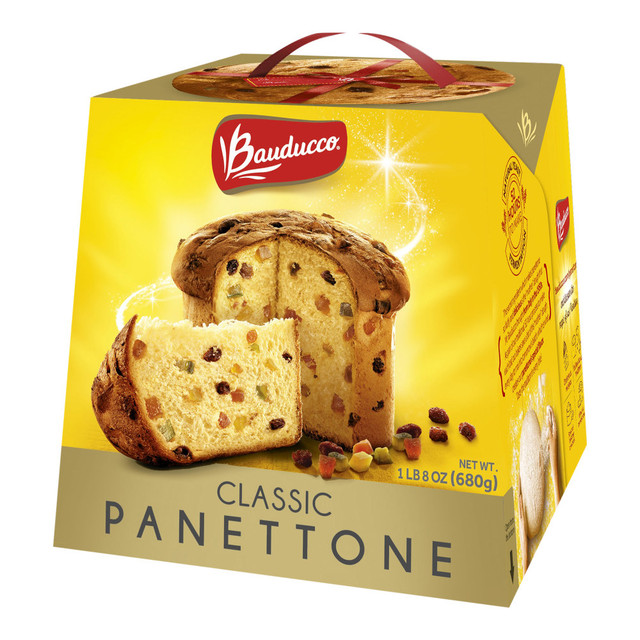 BAUDUCCO FOODS 282  Classic Panettone, 24 Oz, Case of 12 Boxes