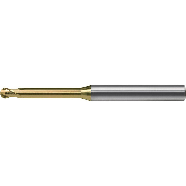 US Union Tool 2455159 Ball End Mill: 2 Flute, Solid Carbide