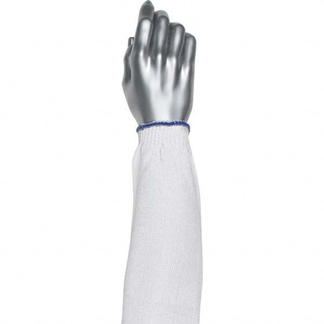 PIP 20-D10 Cut-Resistant Sleeves: Size Universal, Dyneema, White, ANSI Cut A2