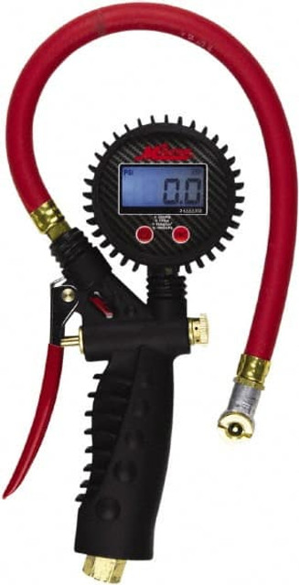 Milton S-575D 0 to 255 psi Digital Ball Foot Tire Pressure Gauge