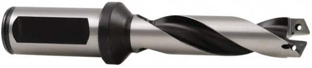 Allied Machine and Engineering 24025H-32FM Indexable Spade Drill: 30 to 35 mm Dia, 187.3 mm Max Depth, Helical Flute