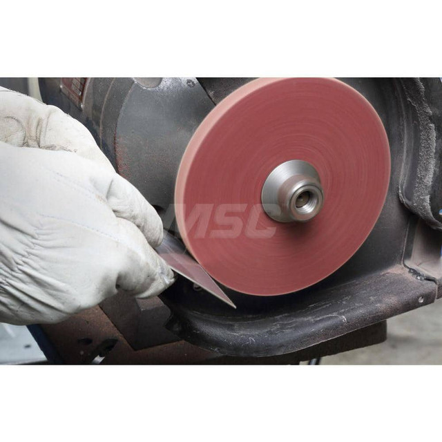Standard Abrasives 7000046897 Deburring Wheel:  3" Dia,  1/4" Face Width,  1/4" Hole,  N/A Silicon Carbide