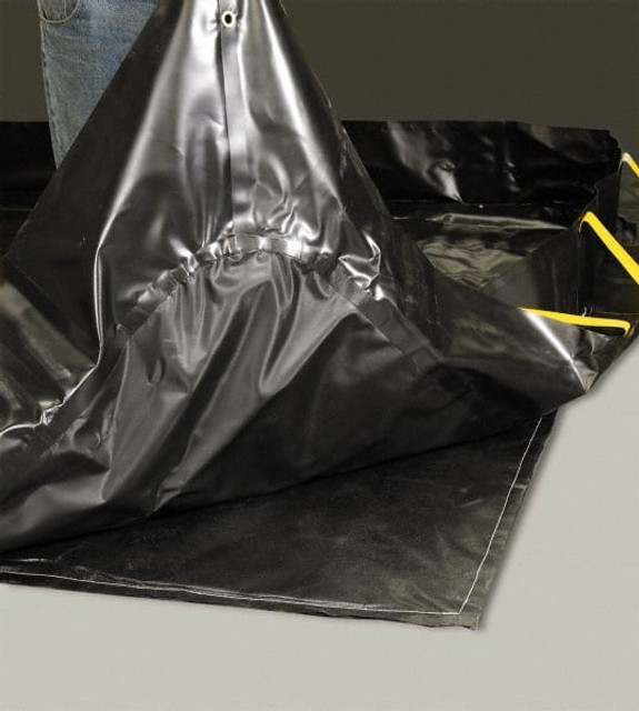 Enpac 4860-GP Collapsible/Portable Spill Containment Accessories; Accessory Type: Berm Ground Pad ; Length (Inch): 60.0 ; Length (Feet): 60.0 ; Color: Black