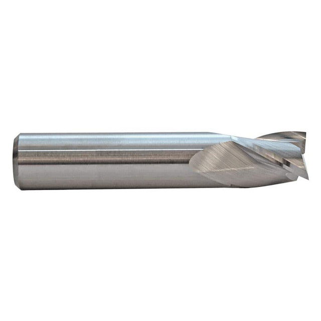 M.A. Ford. 16918750A Square End Mill: 3/16'' Dia, 3/8'' LOC, 3/16'' Shank Dia, 2'' OAL, 3 Flutes, Solid Carbide