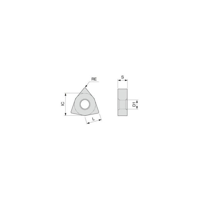 Tungaloy 6786053 Turning Insert: WNMG543THS T9235, Solid Carbide