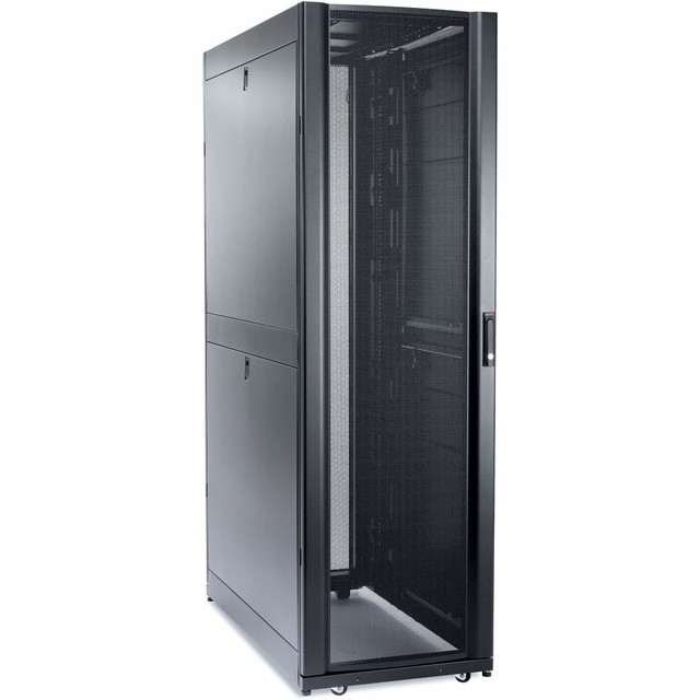 AMERICAN POWER CONVERSION CORP AR3307 APC by Schneider Electric NetShelter SX 48U 600mm Wide x 1200mm Deep Enclosure - For Server - 48U Rack Height x 19in Rack Width - Floor Standing - Black - 2254.73 lb Dynamic/Rolling Weight Capacity - 3006.31 lb S