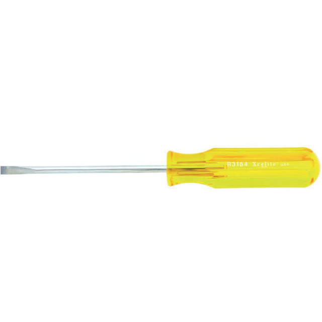 Xcelite R5324N Slotted Screwdriver: 0.16" Width, 6.63" OAL