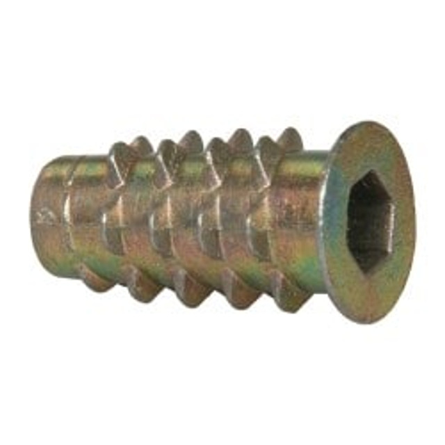 E-Z LOK 901024-20 #10-24, Zinc Alloy Flanged Hex Drive Insert