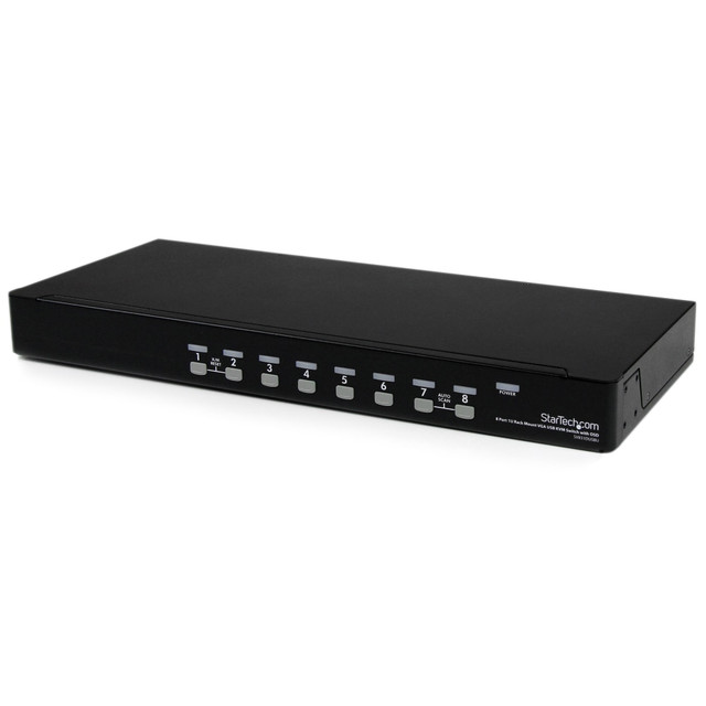 STARTECH.COM SV831DUSBU  8 Port 1U Rackmount USB KVM Switch with OSD