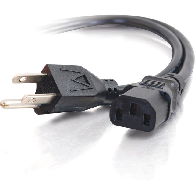 LASTAR INC. 03130 C2G 6ft Power Cord - 18 AWG - NEMA 5-15P to IEC320C13 - Computer Power - Replacement power cord for PC, Monitor, Printer, Scanner, etc. LASTAR INC. 03130 C2G 6ft Power Cord - 18 AWG - NEMA 5-15P to IEC320C13 - Computer Power - Replacement power cord for PC, Monitor, Printer, Scanner, etc.