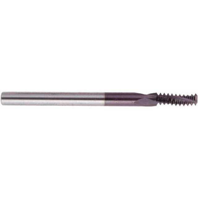 Regal Cutting Tools 085951TM Helical Flute Thread Mill: Internal & External, 3 Flute, 1/4" Shank Dia, Solid Carbide