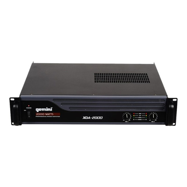 INNOVATIVE CONCEPTS AND DESIGN LLC XGA-2000 Gemini XGA 2000 - Amplifier - 2000 Watt (total) INNOVATIVE CONCEPTS AND DESIGN LLC XGA-2000 Gemini XGA 2000 - Amplifier - 2000 Watt (total)