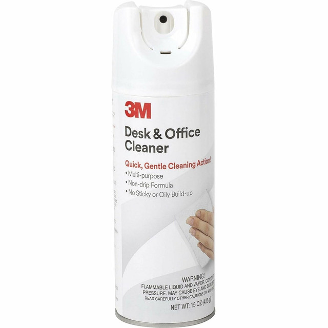 3M CO 573CT 3M Desk/Office Cleaner Spray - For Multipurpose - 15 fl oz (0.5 quart) - Non-abrasive - 12 / Carton