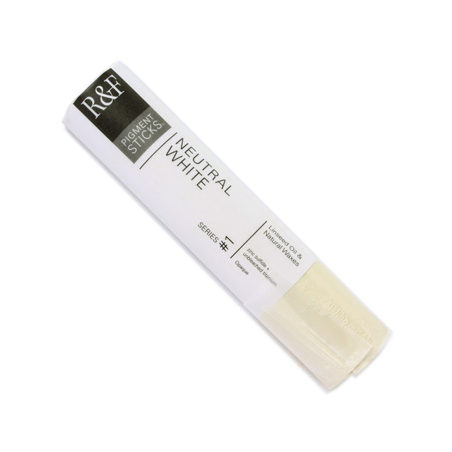 R & F HANDMADE PAINTS, INC. 2211 R & F Handmade Paints Pigment Sticks, 188 mL, Neutral White