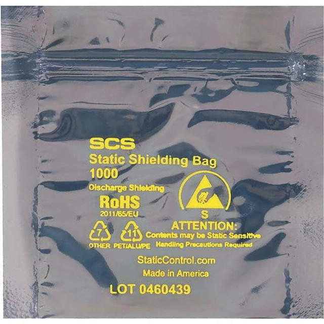 Value Collection STC310 Metal-In Static Shield Bag: 3.1 mil Thick, 4" OAW