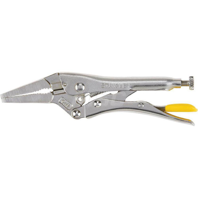 Stanley STHT84404 Locking Plier: 6-1/2'' OAL, 2'' Jaw Capacity, Long Nose Jaw