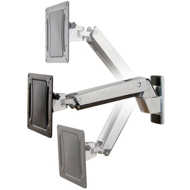 ERGOTRON 45-296-026 Mounting Arm for Flat Panel Display - Polished Aluminum, Black - 30in to 55in Screen Support - 40 lb Load Capacity - 200 x 100, 200 x 400 - VESA Mount Compatible ERGOTRON 45-296-026 Mounting Arm for Flat Panel Display - Polished Aluminum, Black - 30in to 55in Screen Support - 40 lb Load Capacity - 200 x 100, 200 x 400 - VESA Mount Compatible