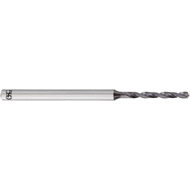 OSG 8577090 Micro Drill Bit: 0.9 mm Dia, 120 ° Point, Solid Carbide