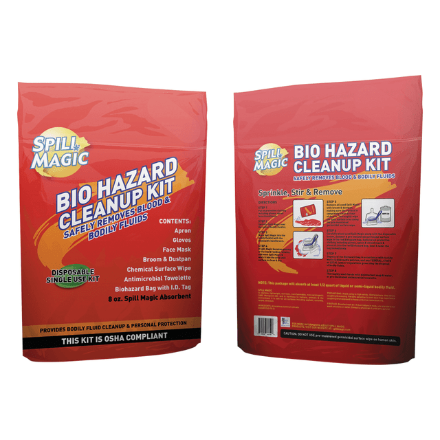 LINZER PRODUCTS CORP SM-BIOHAZARD Spill Magic Biohazard Spill Cleanup Kit LINZER PRODUCTS CORP SM-BIOHAZARD Spill Magic Biohazard Spill Cleanup Kit