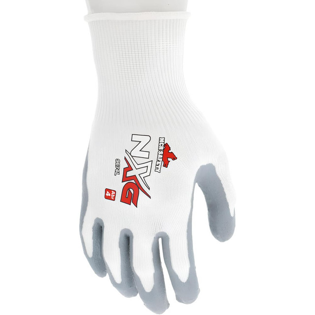 MCR Safety 9674M General Purpose Work Gloves: Medium, Nitrile Coated, Nylon