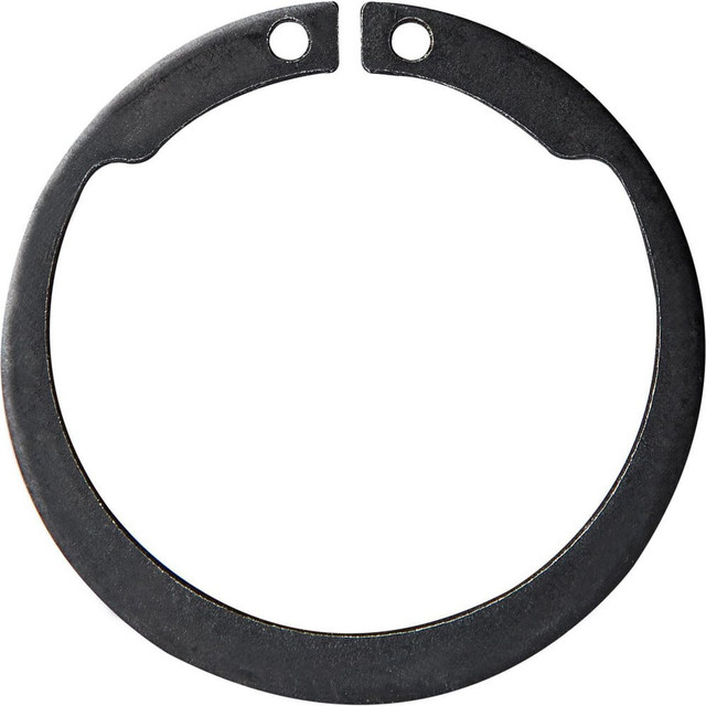 Rotor Clip SHI-131ST PA External SHI Style Retaining Ring: 1.232" Groove Dia, 1.312" Shaft Dia, Spring Steel, Phosphate Finish