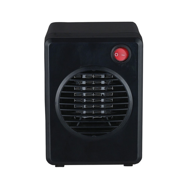 TODDYs PASTRY SHOP 99578895M Optimus 300-Watt Portable Mini Ceramic Heater, 8in x 6-1/4in