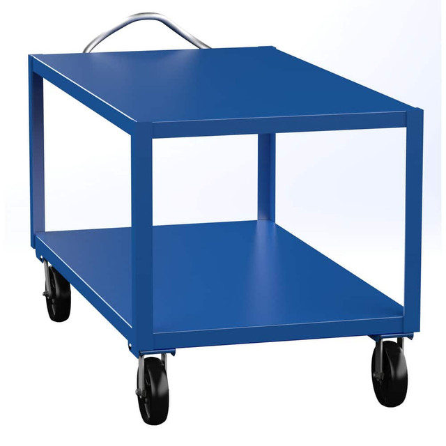 Vestil DH-PH4-3460 Utility Cart: Steel, Blue