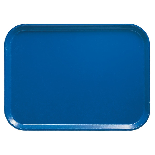 CAMBRO MFG. CO. 1520123 Cambro Camtray Rectangular Serving Trays, 15in x 20-1/4in, Amazon Blue, Pack Of 12 Trays