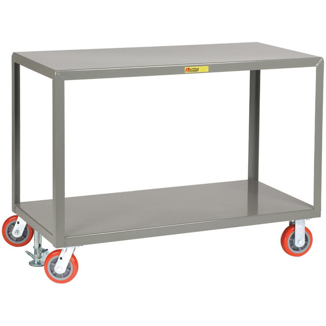 Little Giant. IP3672-2R-6PYFL Mobile Work Benches; Bench Type: Mobile Table ; Edge Type: Square ; Depth (Inch): 36 ; Leg Style: Fixed ; Load Capacity (Lb. - 3 Decimals): 3600.000 ; Height (Inch): 34