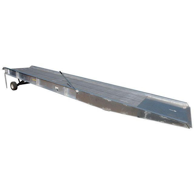 Vestil AY-167230 Risers & Ramps; Ramp Type: Yard Ramp ; Material: Aluminum ; Material: Aluminum ; Load Capacity (Lb.): 16000 ; Load Capacity: 16000 ; Height (Inch): 45in
