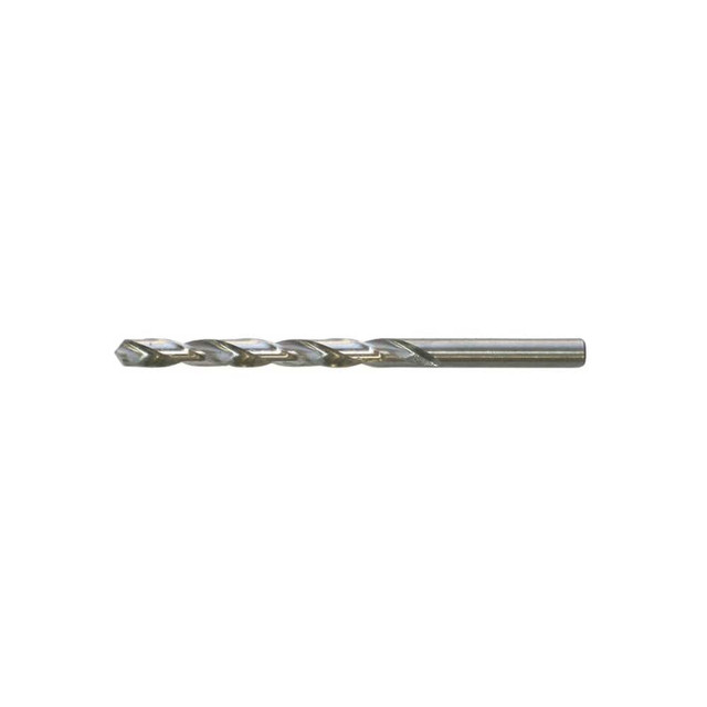 Cleveland C73417 Jobber Length Drill Bit: 21/64" Dia, 118 °, High Speed Steel