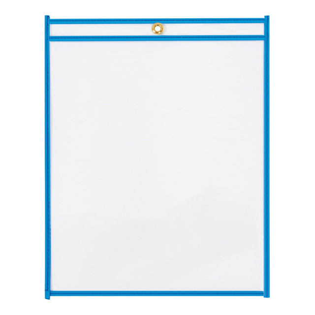B O X MANAGEMENT, INC. JTH115BE Partners Brand Industrial Zippered Job Ticket Holders, 9in x 12in, Neon Blue, Case Of 15 Holders B O X MANAGEMENT, INC. JTH115BE Partners Brand Industrial Zippered Job Ticket Holders, 9in x 12in, Neon Blue, Case Of 15 Holders