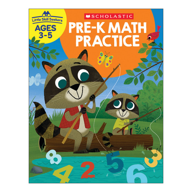 Prep young minds for academic success. The Scholastic Little Skill Seekers book helps children build and practice fundamental math skills in a charming way.  Help Pre-K students develop math skills.  Various activities provide countless ways to build a strong foundation.  Colorful illustrations engage and entertain little learners.  Recommended for children ages 3-5.