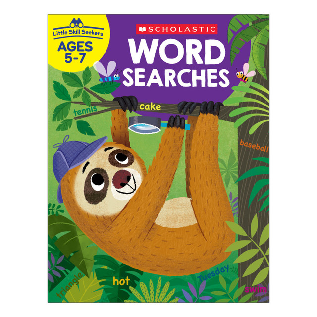 Foster your little learners academic success. The Scholastic Little Skill Seekers word searches are engaging and useful as children practice reading skills.  Supply students with an entertaining way to practice reading skills.  Colorful illustrations provide a whimsical touch to each activity.  Great for use at home and in school.  Recommended for Pre-K through kindergarten.  Scholastic is a registered trademark of Scholastic, Inc.   2016 Office Depot, Inc. All Rights Reserved.
