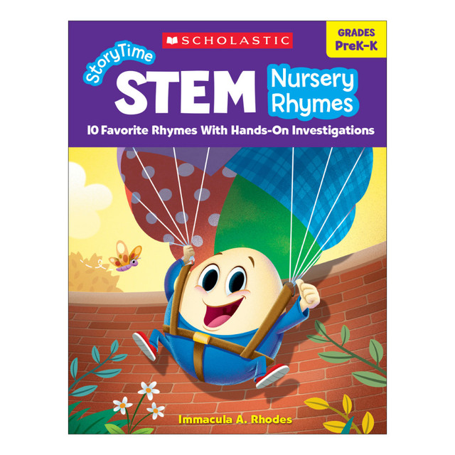 SCHOLASTIC INC Scholastic 9781338316964  StoryTime STEM: Nursery Rhymes, Kindergarten To 2nd Grade