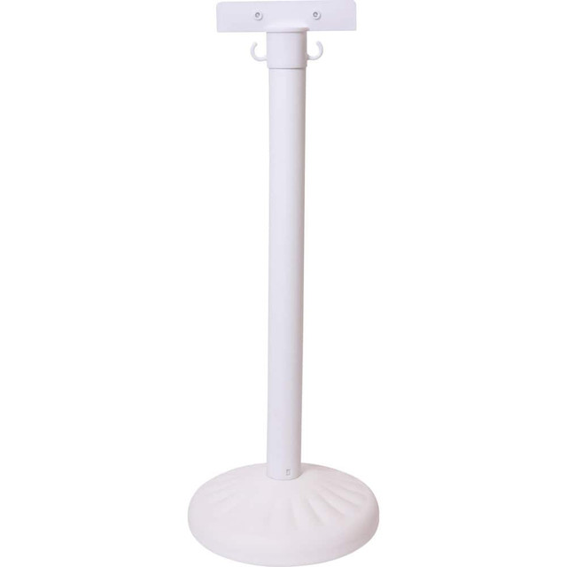 Xpress SAFETY SPWBWG14 Free Standing Barrier Post: 40" High, 2" Dia, Plastic Post