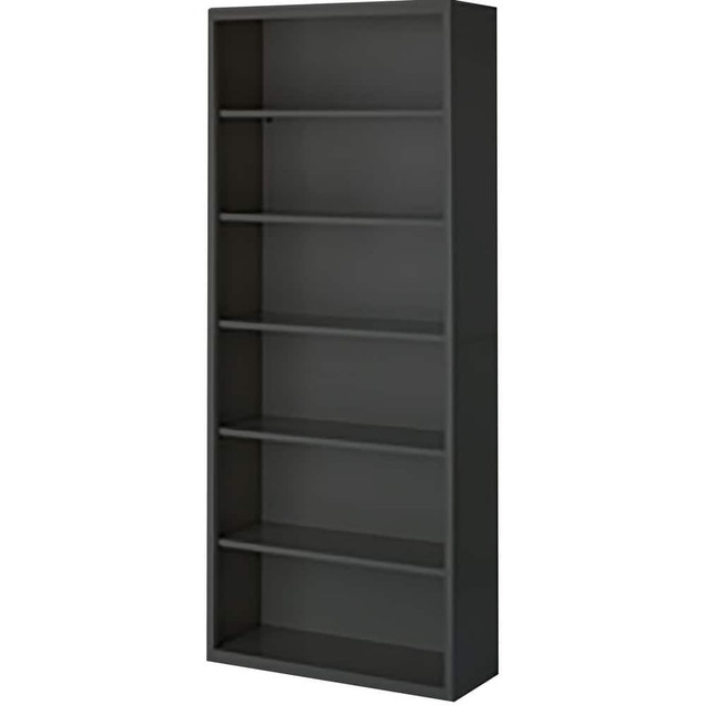 Steel Cabinets USA BCA-368418LGR Bookcases; Overall Height: 84 ; Overall Width: 36 ; Overall Depth: 18 ; Material: Steel ; Color: Leaf Green ; Shelf Weight Capacity: 160