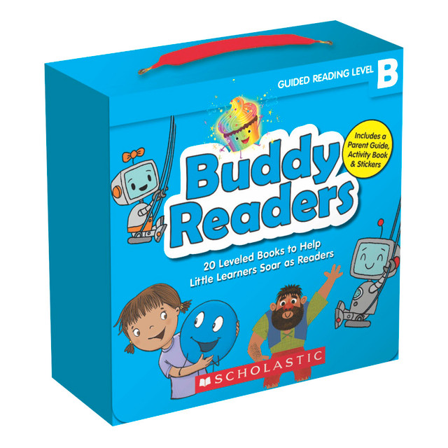 SCHOLASTIC INC 9781338317190 Scholastic Buddy Readers: Level B Books Parent Pack, Pre-K to 2nd Grade SCHOLASTIC INC 9781338317190 Scholastic Buddy Readers: Level B Books Parent Pack, Pre-K to 2nd Grade