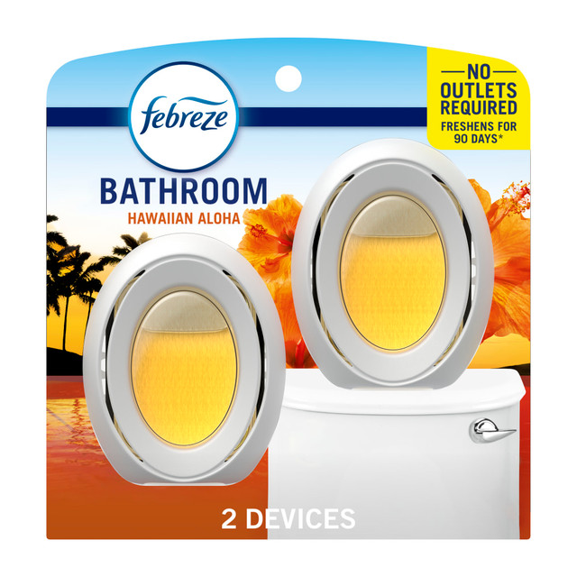 THE PROCTER & GAMBLE COMPANY 93306 Febreze Small Spaces Air Fresheners, Hawaiian Aloha, 0.5 Oz, Pack Of 2 Air Fresheners THE PROCTER & GAMBLE COMPANY 93306 Febreze Small Spaces Air Fresheners, Hawaiian Aloha, 0.5 Oz, Pack Of 2 Air Fresheners