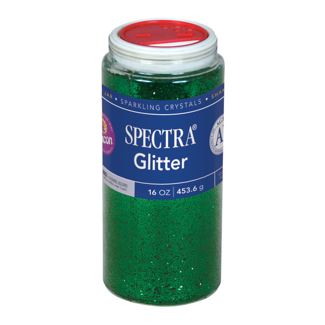 PACON CORPORATION 0091760 Pacon Glitter, Shaker-Top Can, Green PACON CORPORATION 0091760 Pacon Glitter, Shaker-Top Can, Green