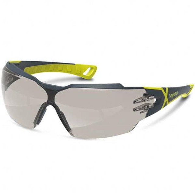 HexArmor. 11-13005-02 Safety Glass: Anti-Fog & Scratch-Resistant, Polycarbonate, Gray Lenses, Full-Framed, UV Protection