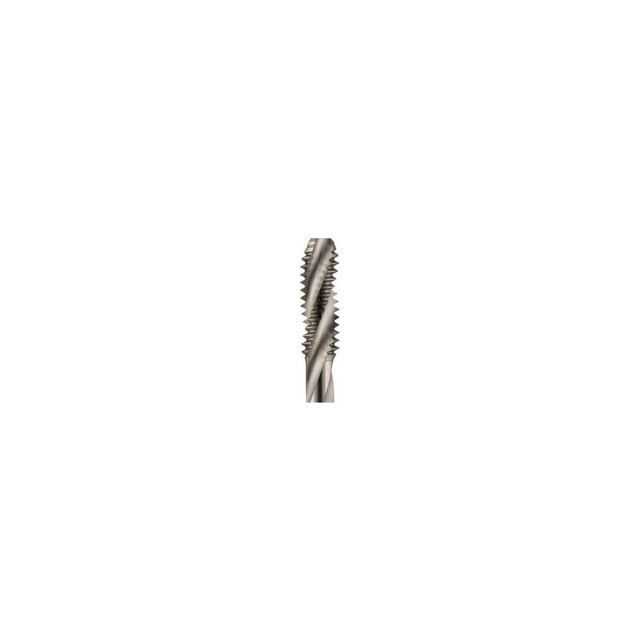 Yamawa 386403 Spiral Flute Tap:  UNC,  3 Flute,  2-1/2 - 3,  2B Class of Fit,  Vanadium High-Speed Steel,  Nickel Finish