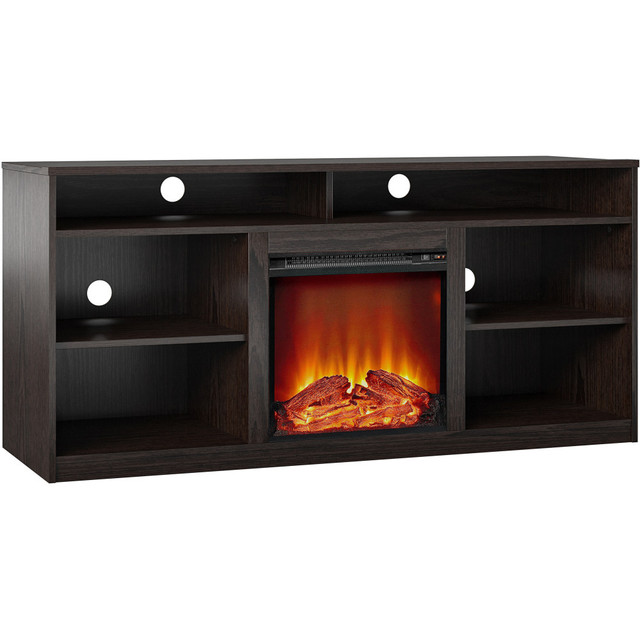 AMERIWOOD INDUSTRIES, INC. 2920340COM Ameriwood Home South Haven 65in Fireplace TV Stand, Espresso