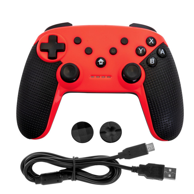 LUNCH BOX HEROES GameFitz 995113197M  Wireless Controller For Nintendo Switch, Red