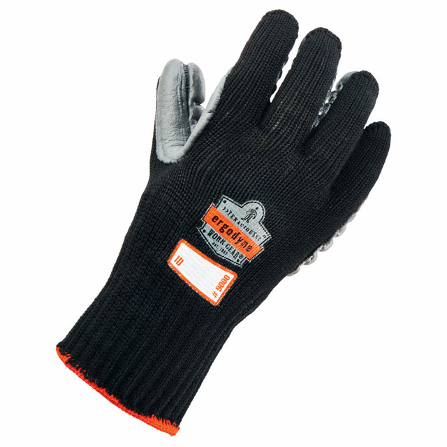 ERGODYNE CORPORATION 16454 Ergodyne ProFlex 9000 Certified Lightweight Anti-Vibration Gloves, Large, Black